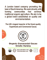 Organic Ceremonial Grade Cacao, 250g From The Ashaninka, Nomatsigenga and Farmers, located in the Central Rainforest of Peru.